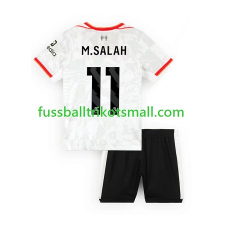 Fußballtrikots Liverpool M.SALAH 11 Kinder 2024-2025 Kurzarm 3rd trikot kaufen